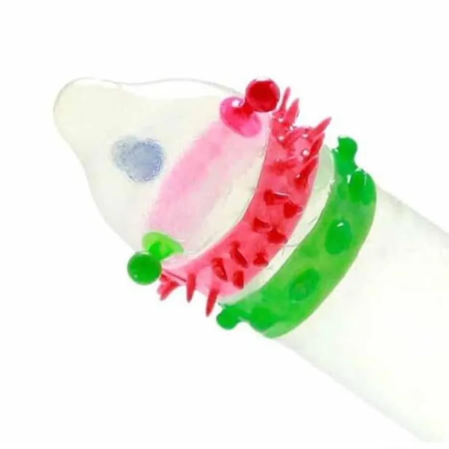 Condones con texturas